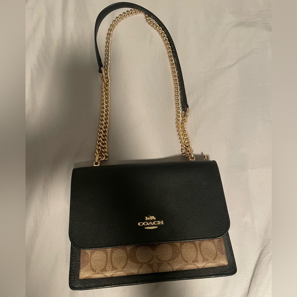 Coach Klare Purse with Gold Chain